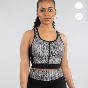 BuffBunny Jaquard Crop Bra